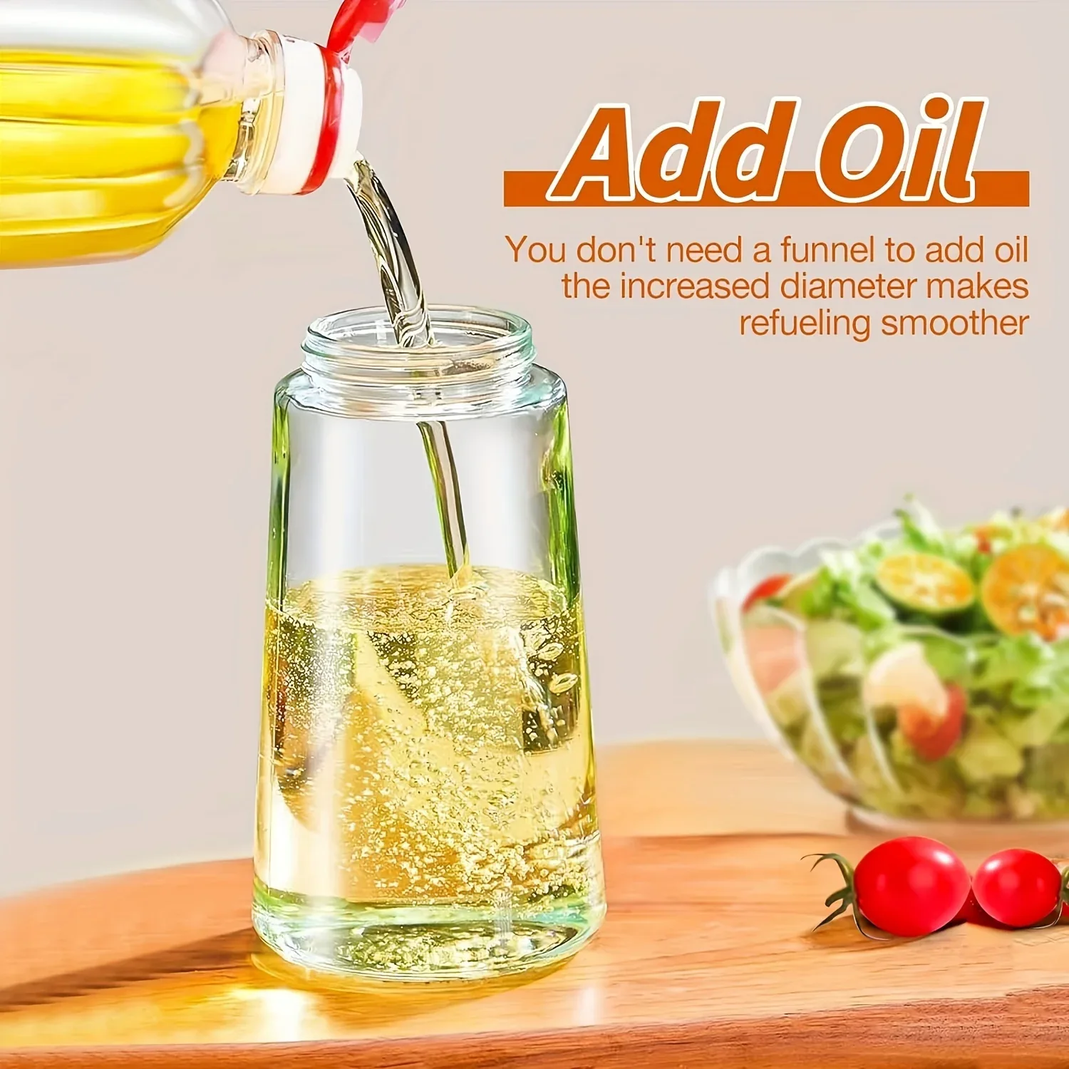 Montero Milan 1 Portable Olive Oil Sprayer and Pourer | 470ML Plastic Kitchen Oil Bottle for Cooking, BBQ, Air Fryers, Baking, Salads - Image 7
