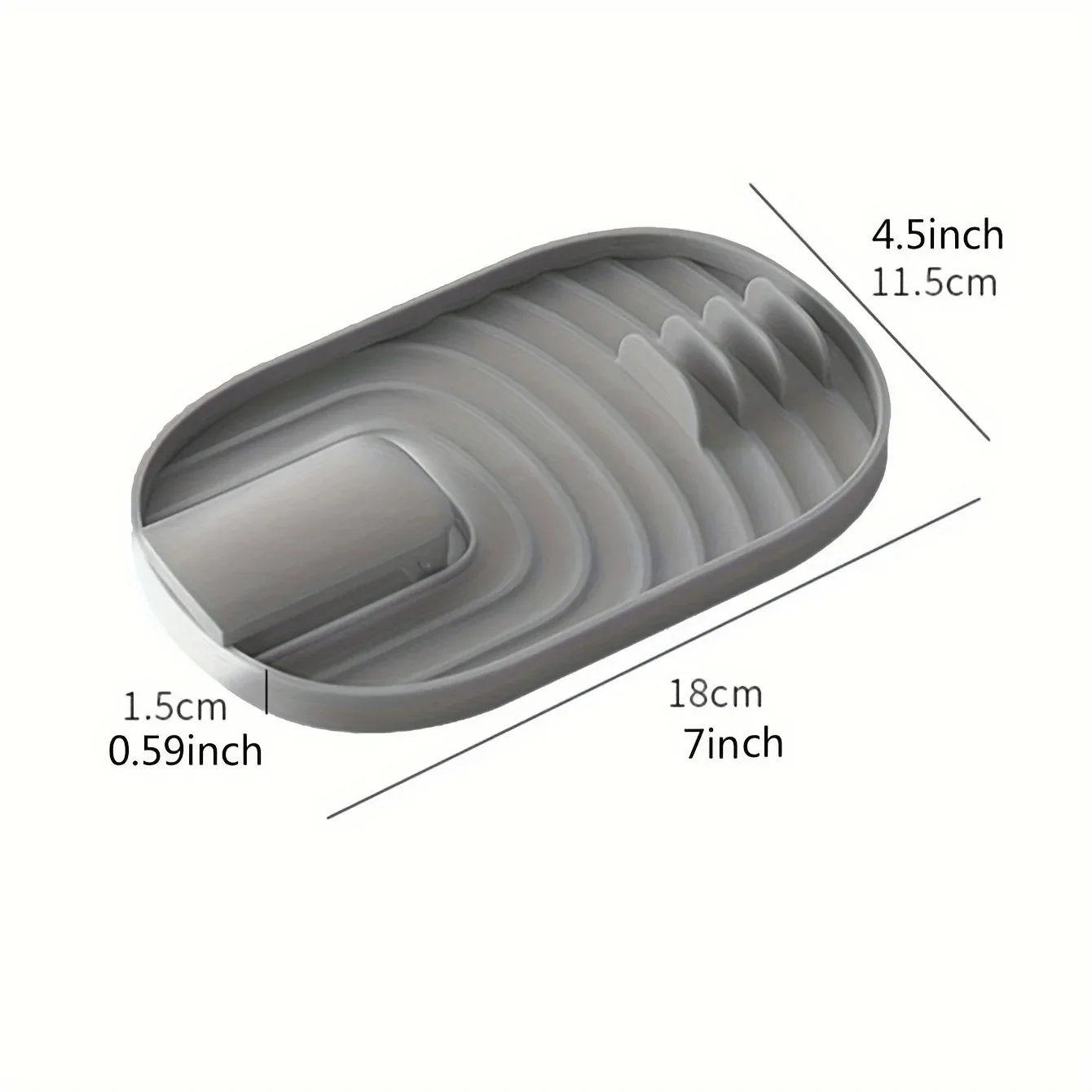Montero Milan 1pc Foldable Kitchen Pot Lid & Utensil Holder Shelf - Heavy-Duty Plastic Space-Saving -Shook/Shovel with Lid Rack, Stove/ Shelf Organizer for Pots, Pans, Spatulas, Spoons - Install for Small Kitchens, Ideal Gift - Image 5