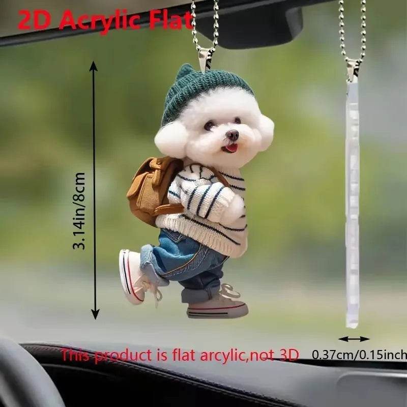 Adorable Puppy Hanging Ornament ( 1 PCs / 4 PCs) - Image 11