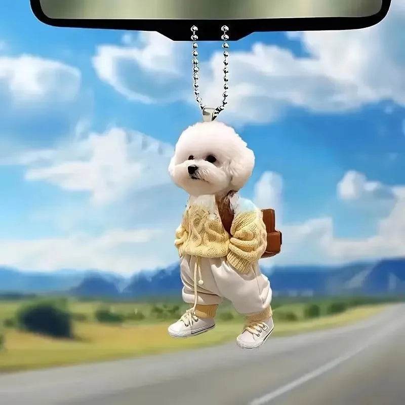 Adorable Puppy Hanging Ornament ( 1 PCs / 4 PCs) - Image 4