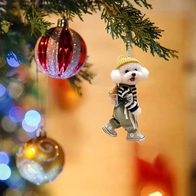 Adorable Puppy Hanging Ornament ( 1 PCs / 4 PCs) - Image 7