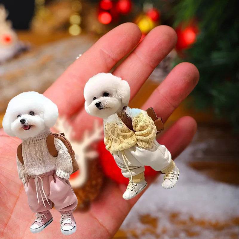 Adorable Puppy Hanging Ornament ( 1 PCs / 4 PCs) - Image 8