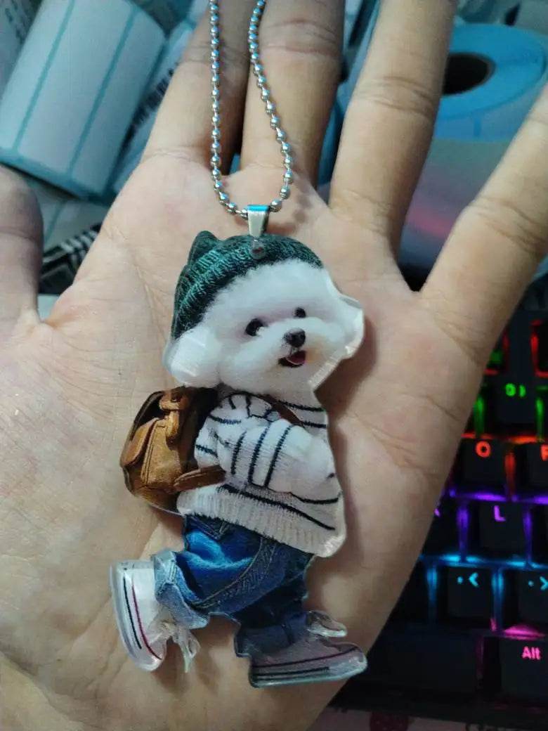 Adorable Puppy Hanging Ornament ( 1 PCs / 4 PCs) - Image 9