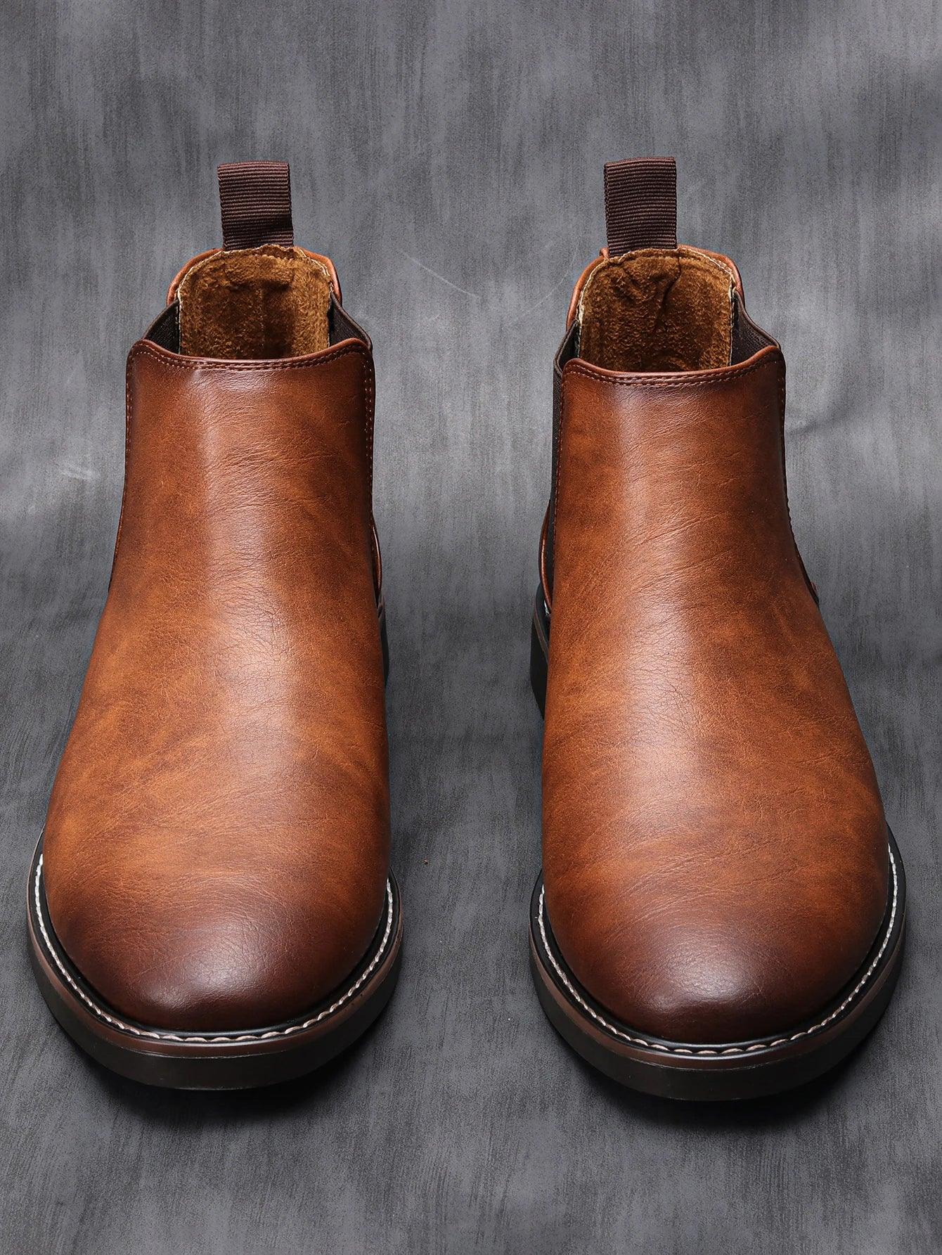 40~46 Men Chelsea Boots Brand Retro Comfortable Fashion Men Boots - Image 10