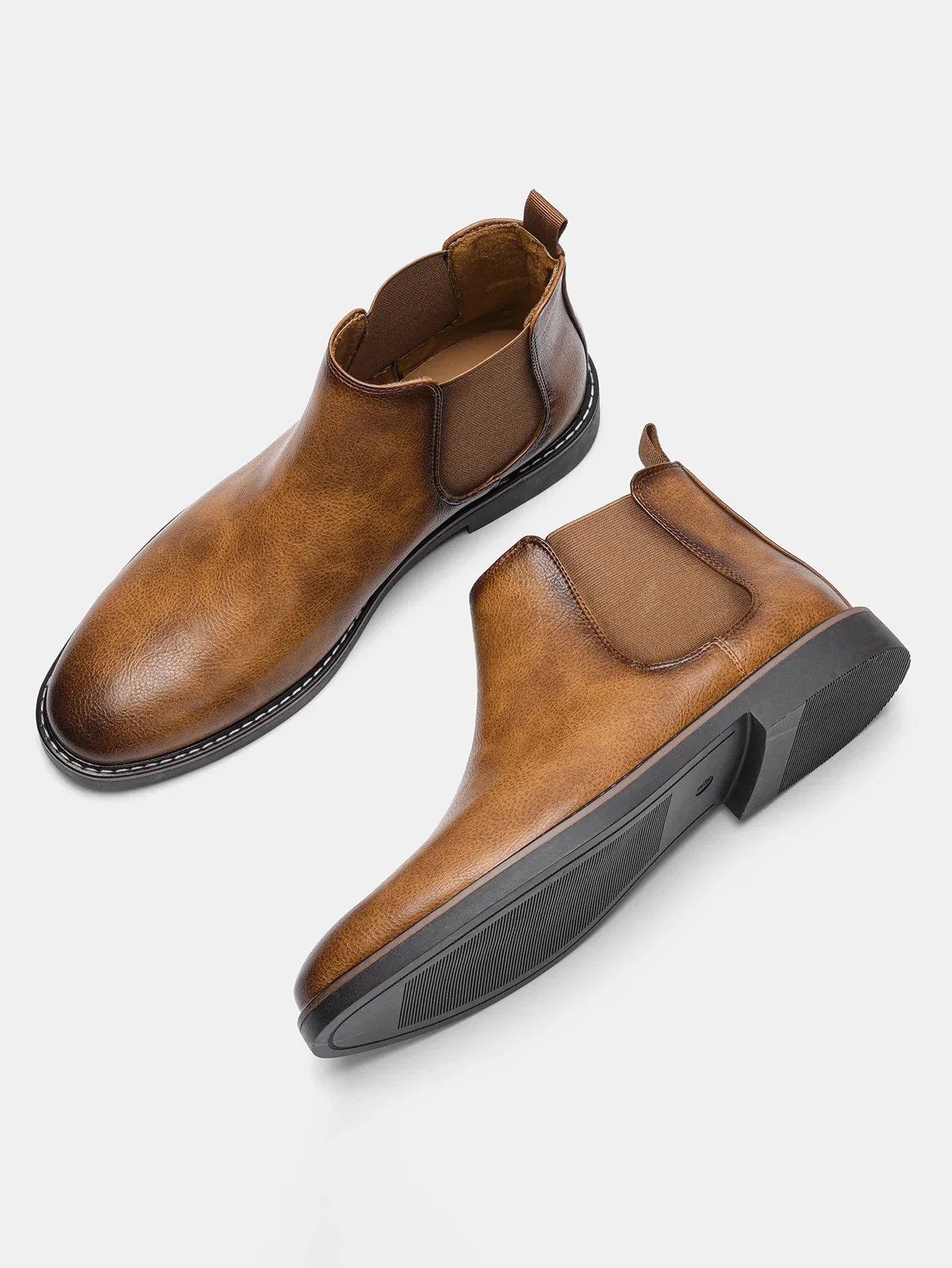 40~46 Men Chelsea Boots Brand Retro Comfortable Fashion Men Boots - Image 17