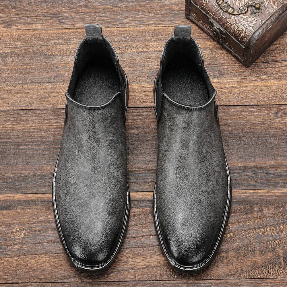 40~46 Men Chelsea Boots Brand Retro Comfortable Fashion Men Boots - Image 21