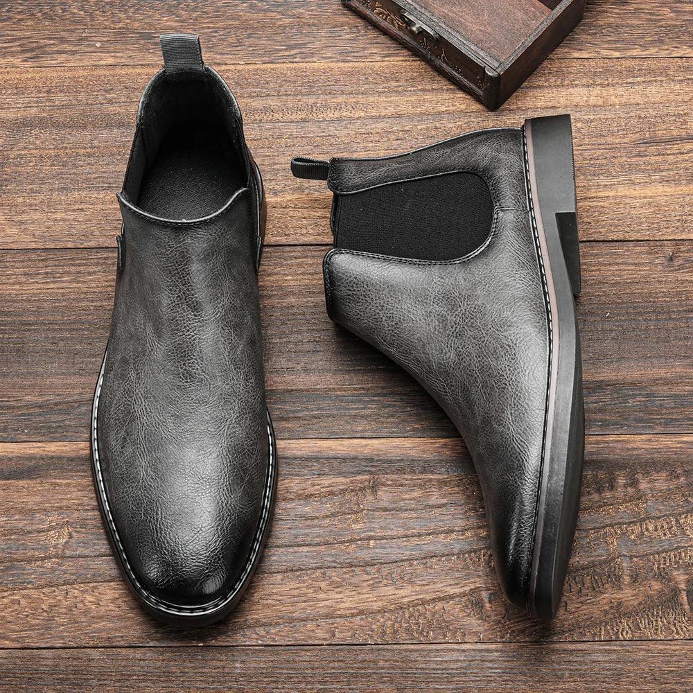40~46 Men Chelsea Boots Brand Retro Comfortable Fashion Men Boots - Image 24