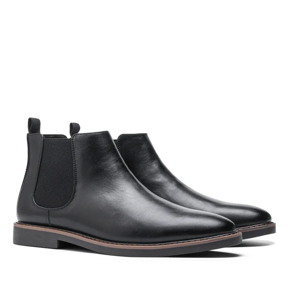 40~46 Men Chelsea Boots Brand Retro Comfortable Fashion Men Boots - Image 27