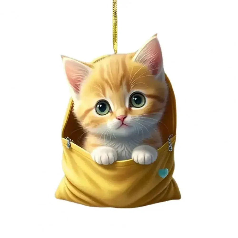 Adorable Cat Hanging Ornament ( 1 PCs / 9 PCs) - Image 18