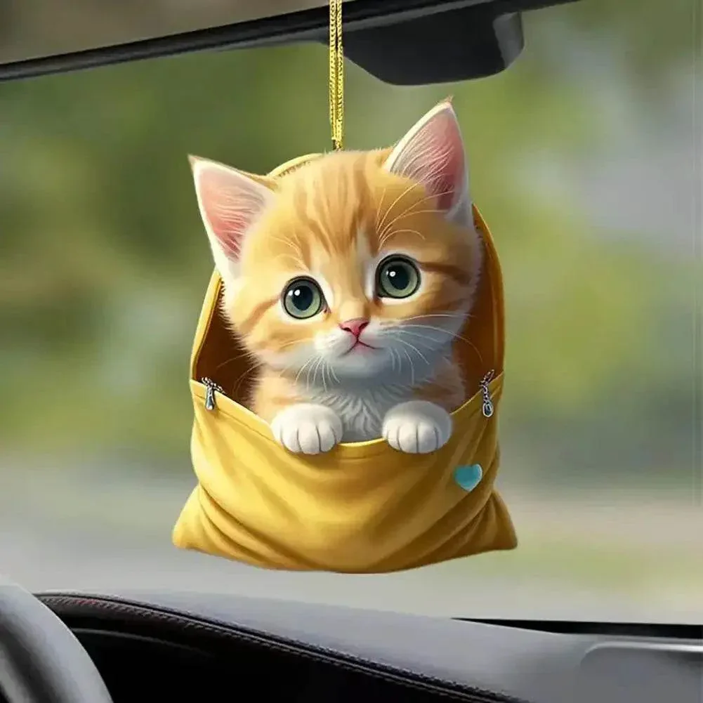 Adorable Cat Hanging Ornament ( 1 PCs / 9 PCs) - Image 3