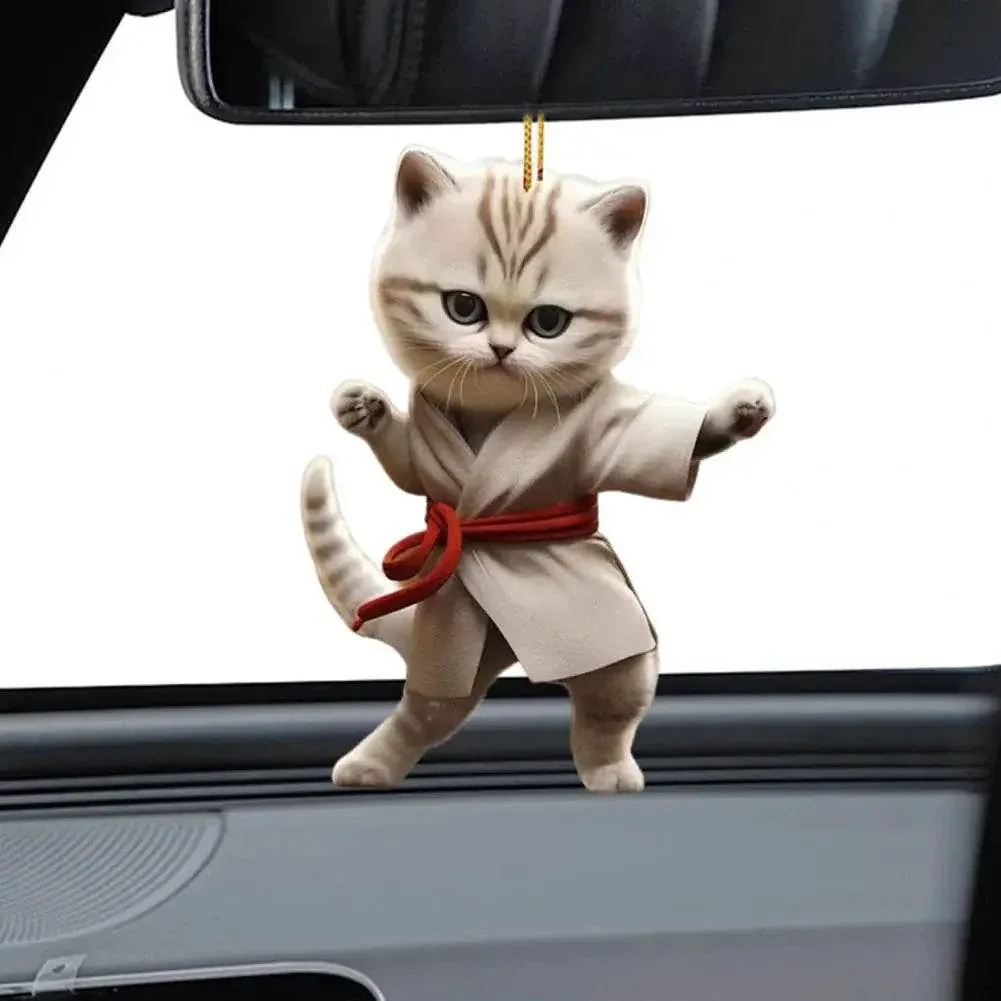 Kung Fu Cat Ornament ( 1 PCs / 4 PCs ) - Image 12