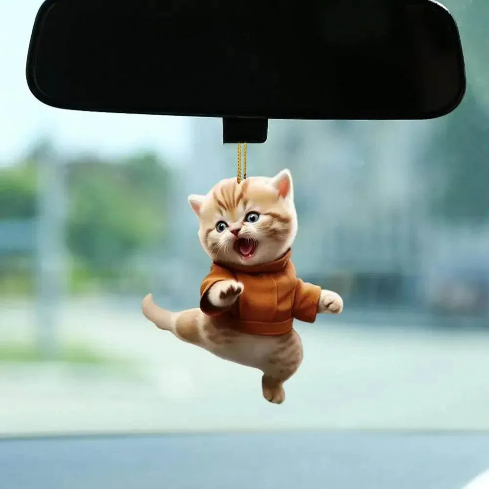 Kung Fu Cat Ornament ( 1 PCs / 4 PCs ) - Image 9