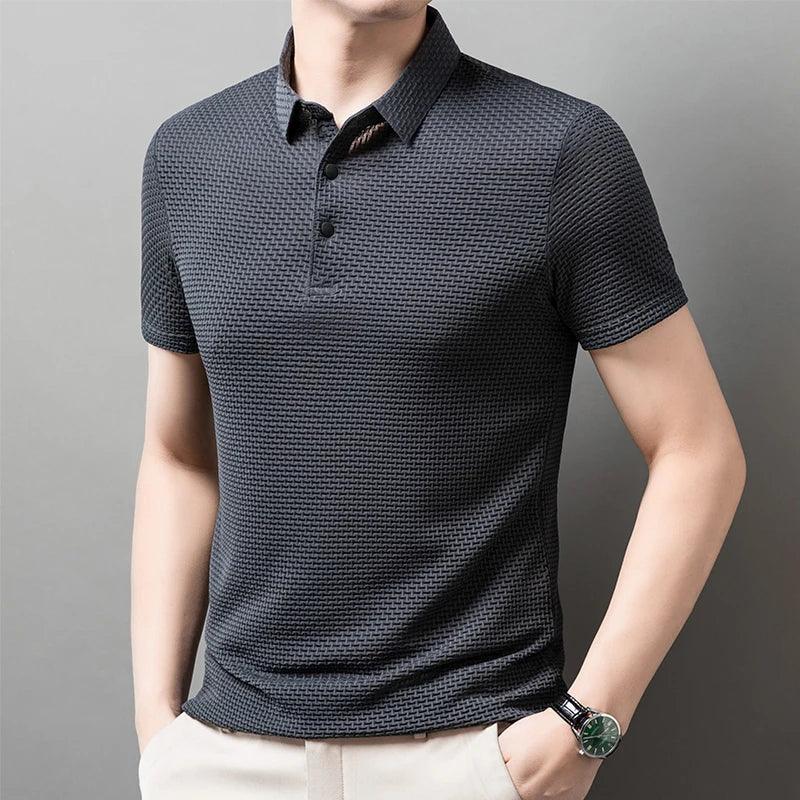 AirKnit Breathable Textured Polo Shirt - Image 23