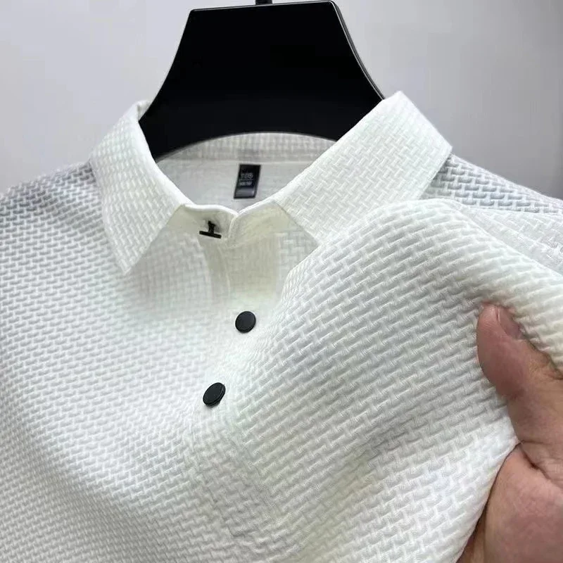 AirKnit Breathable Textured Polo Shirt - Image 27