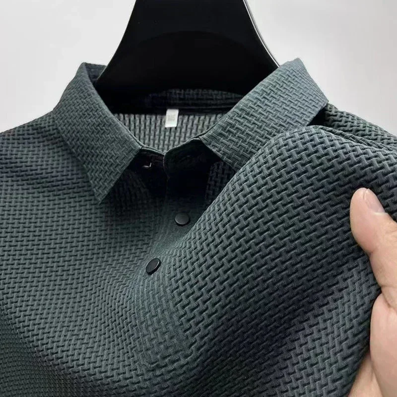 AirKnit Breathable Textured Polo Shirt - Image 28