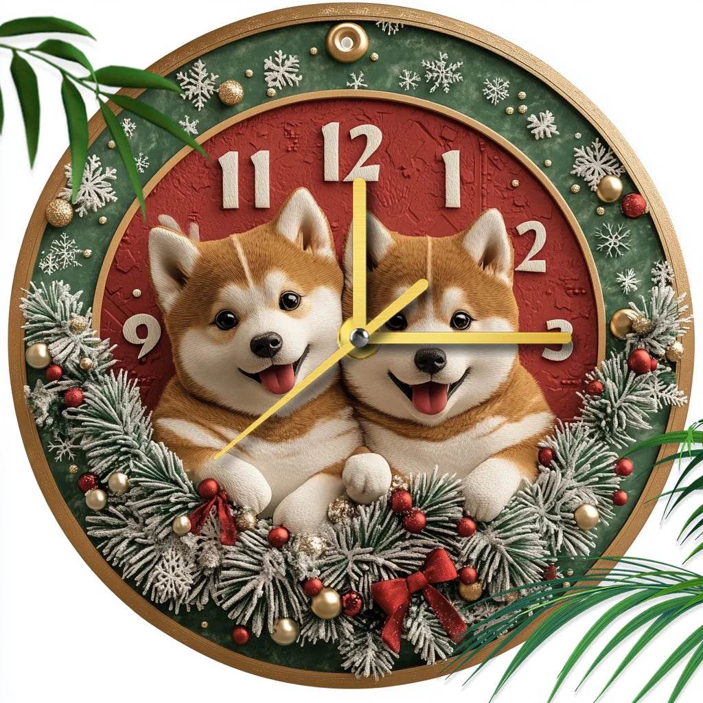 Akita Silent Wall Clock - Image 10