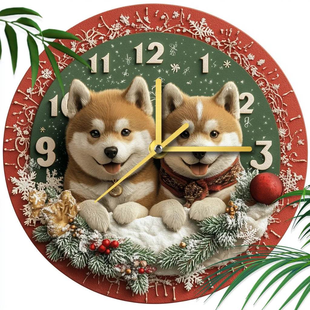 Akita Silent Wall Clock - Image 3