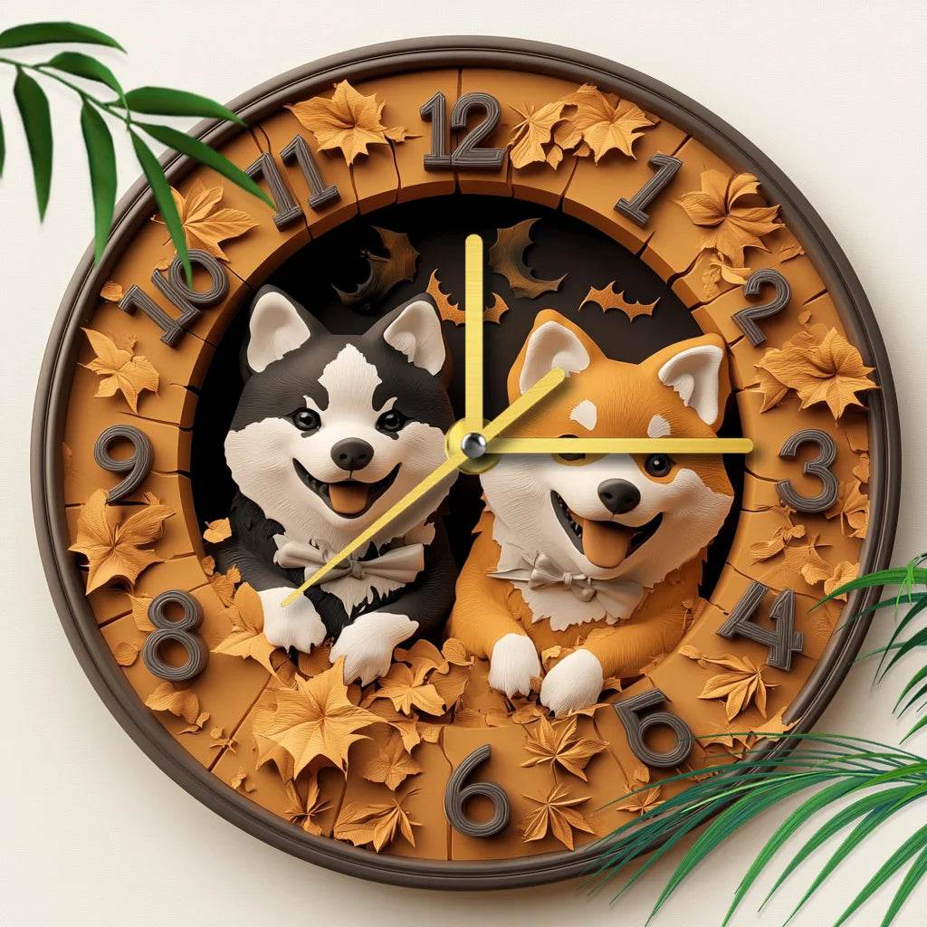 Akita Silent Wall Clock - Image 4