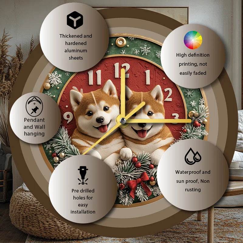 Akita Silent Wall Clock - Image 7