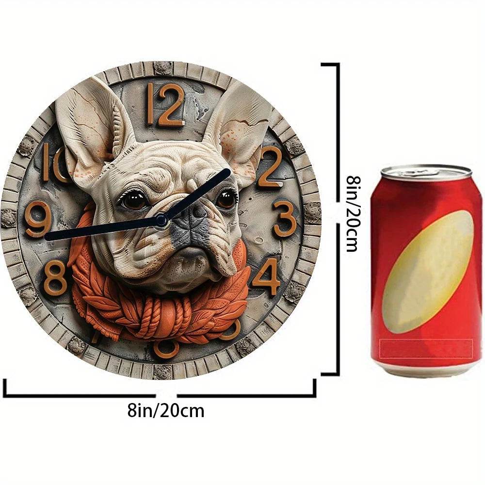 French Bulldog Silent Wall Clock - Image 6
