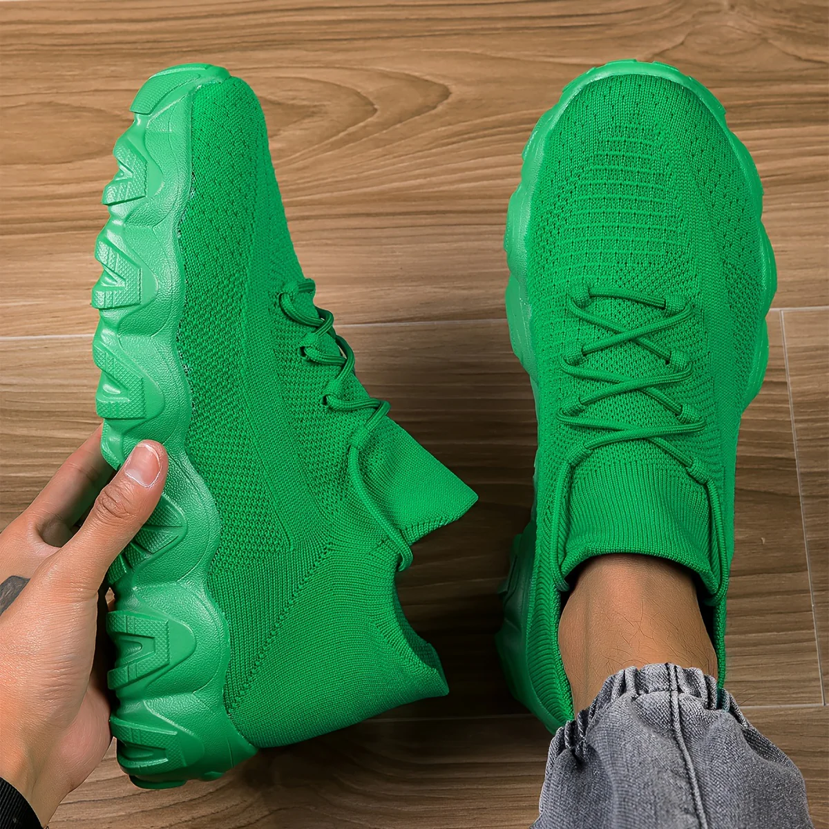 Fluxa Knit Sneakers - Image 7