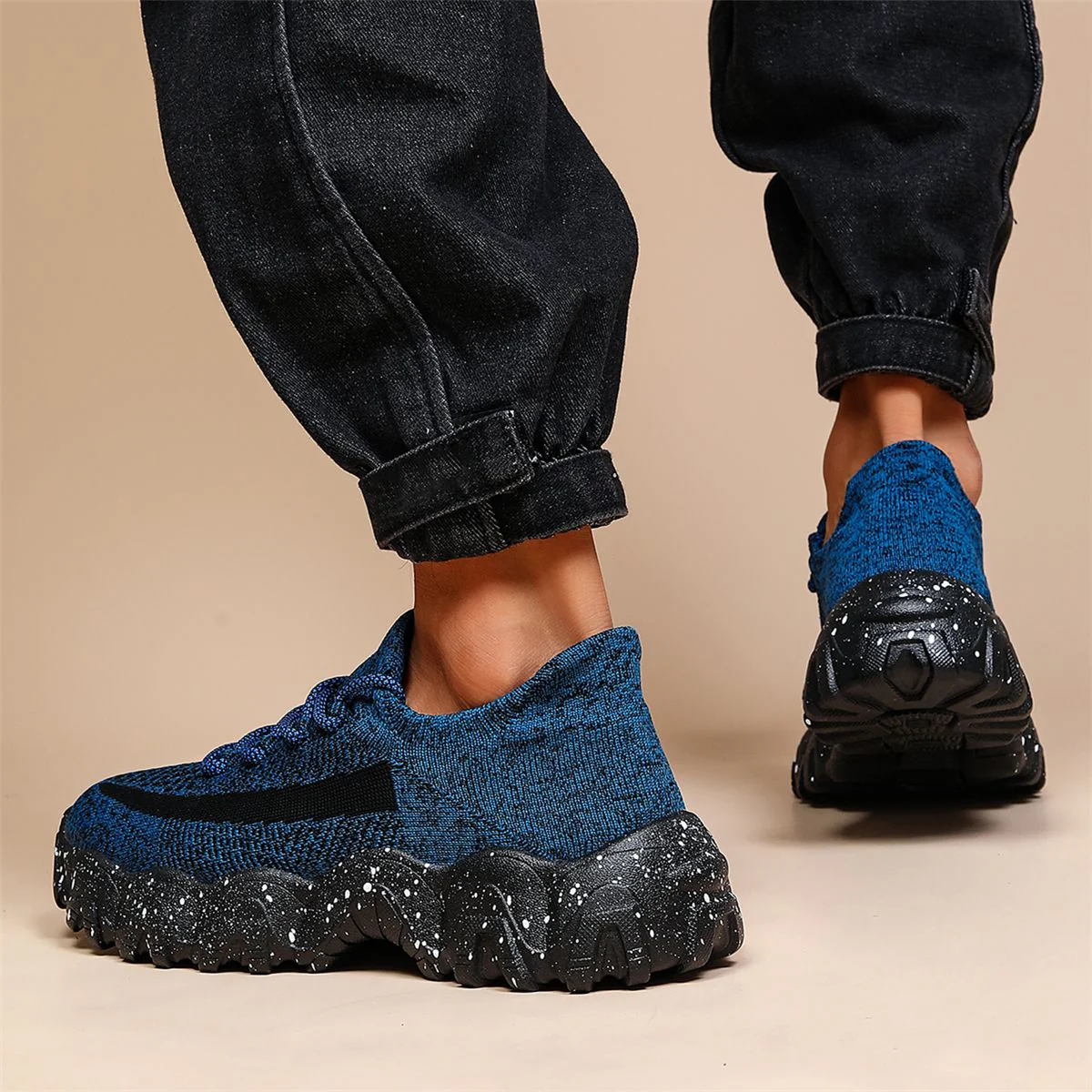 Fluxa Knit Sneakers - Image 93