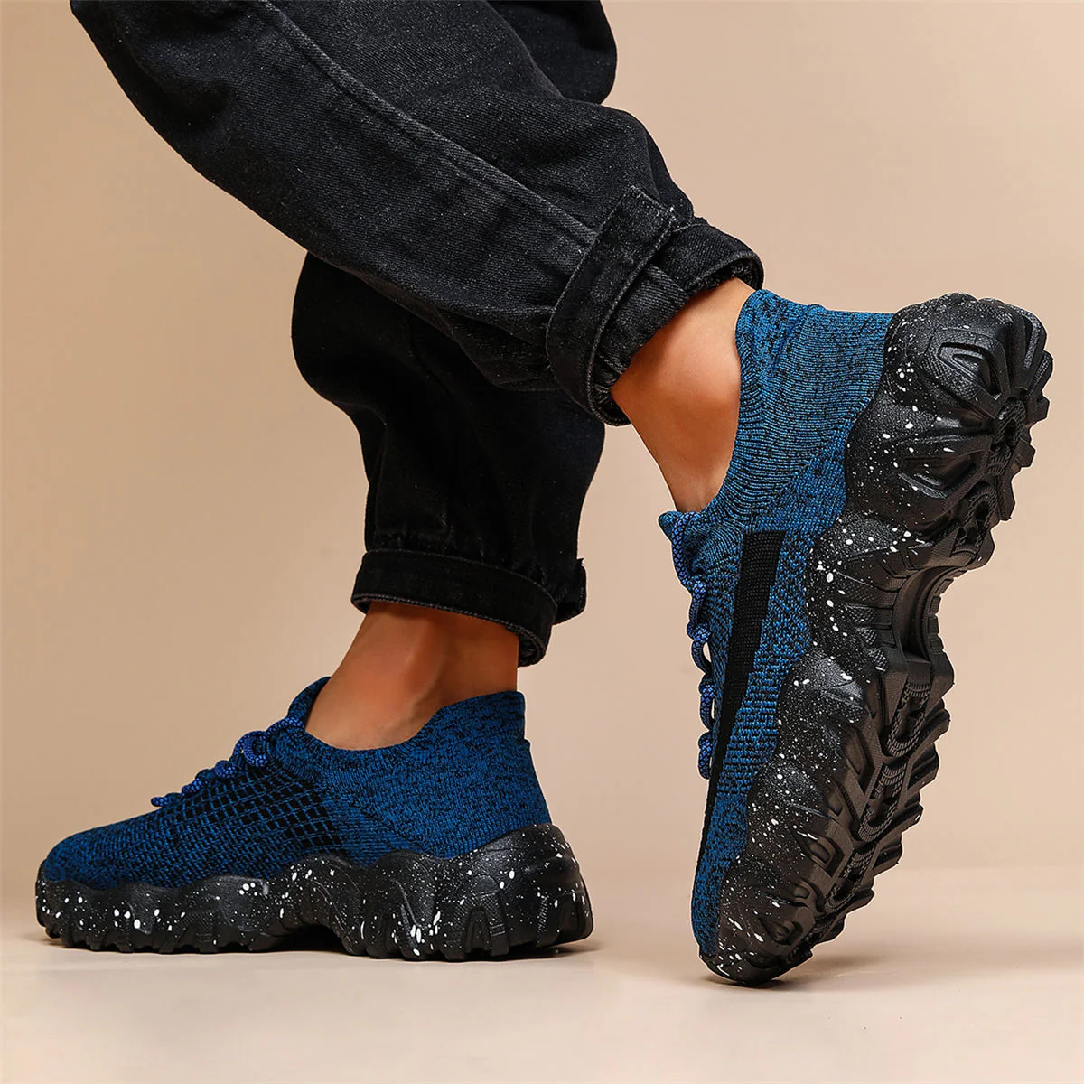 Fluxa Knit Sneakers - Image 96