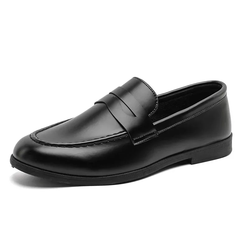 Autumn Suede Loafers Man Large Size 45 Comfort Slip-on Casual Shoes Men Flats Retro Brown Moccasins For Men zapatos de hombre - Image 32