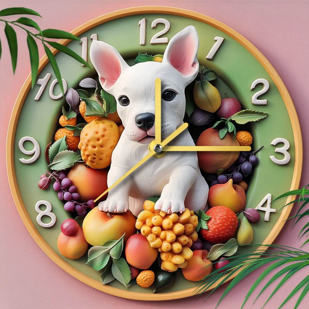 Bullmastiff Silent Wall Clock - Image 2