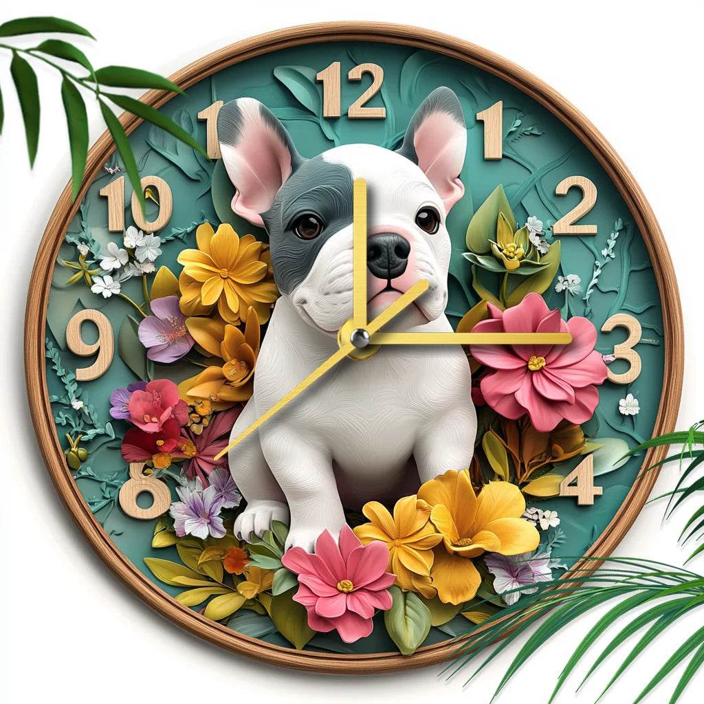 Bullmastiff Silent Wall Clock - Image 3
