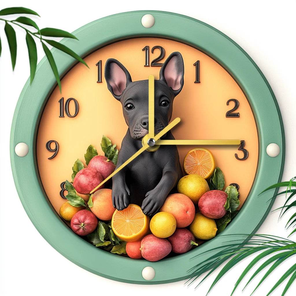 Bullmastiff Silent Wall Clock - Image 4