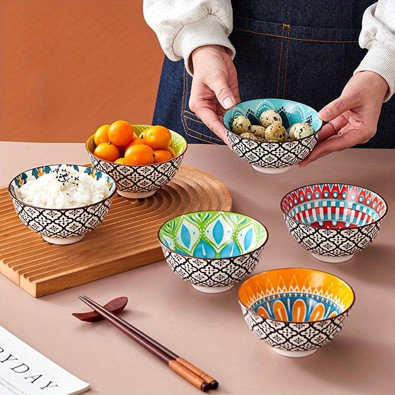 Casa Bohema™ 6PCs Ceramic Bowl Set - Image 8