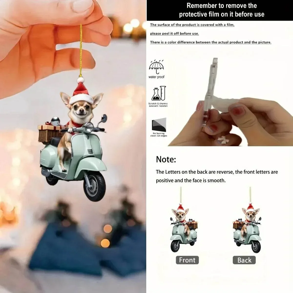 Adorable Puppy Hanging Ornament - Image 7