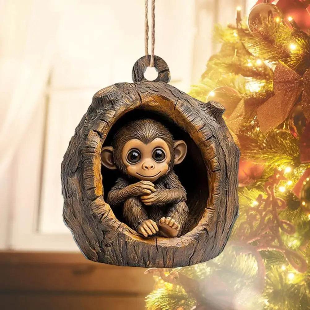 Cute Forest Animals Christmas Ornaments - Image 11
