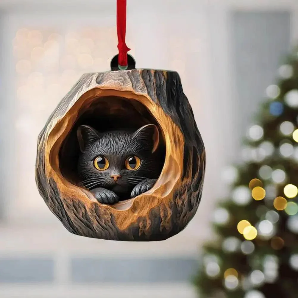 Cute Forest Animals Christmas Ornaments - Image 12