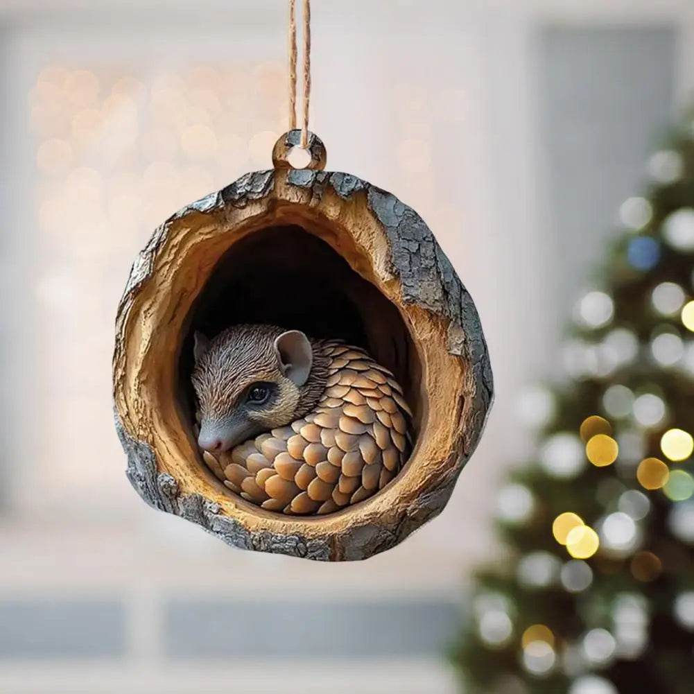 Cute Forest Animals Christmas Ornaments - Image 17