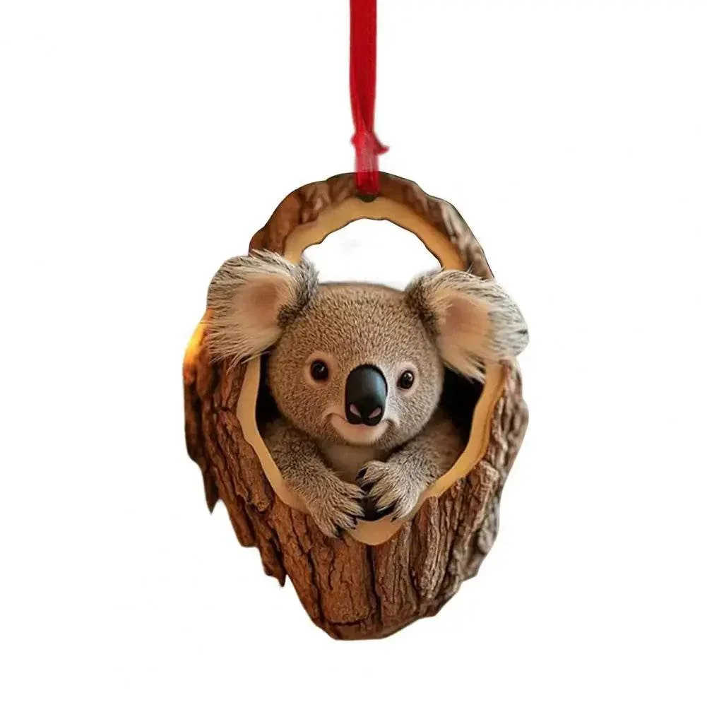 Cute Forest Animals Christmas Ornaments - Image 34