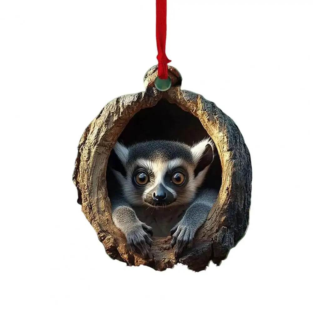 Cute Forest Animals Christmas Ornaments - Image 35