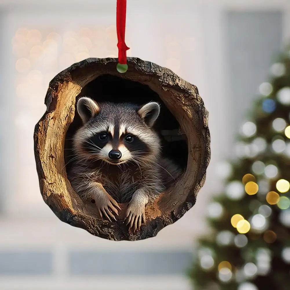 Cute Forest Animals Christmas Ornaments - Image 4