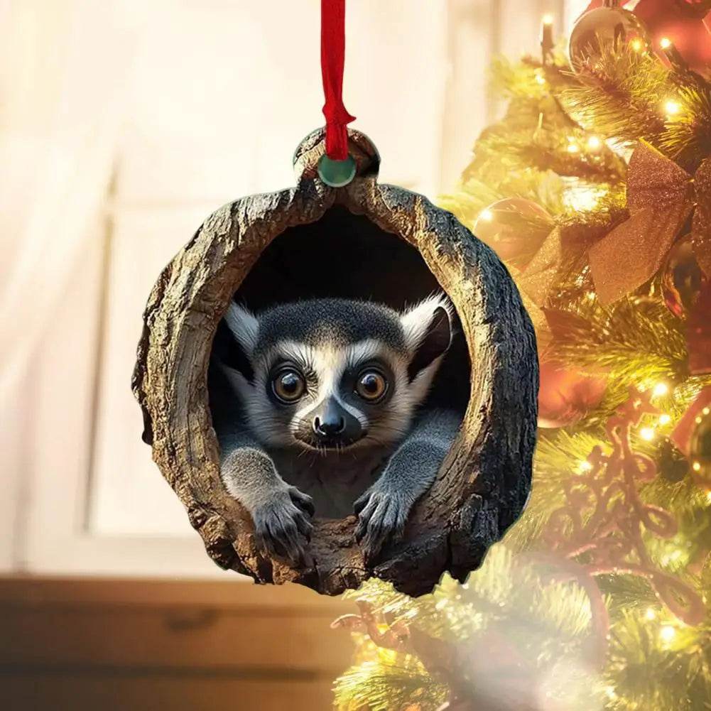 Cute Forest Animals Christmas Ornaments - Image 40