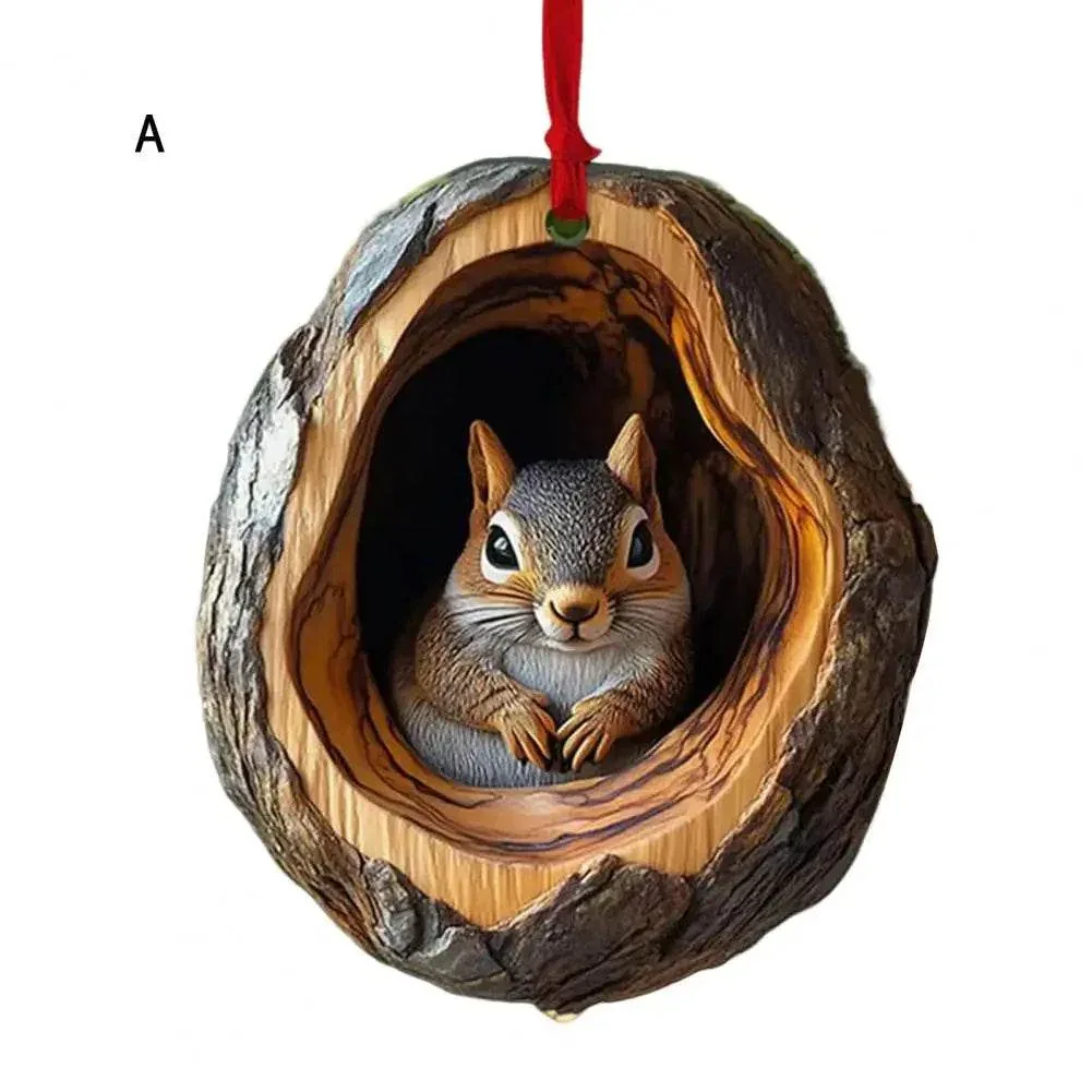 Cute Forest Animals Christmas Ornaments - Image 41