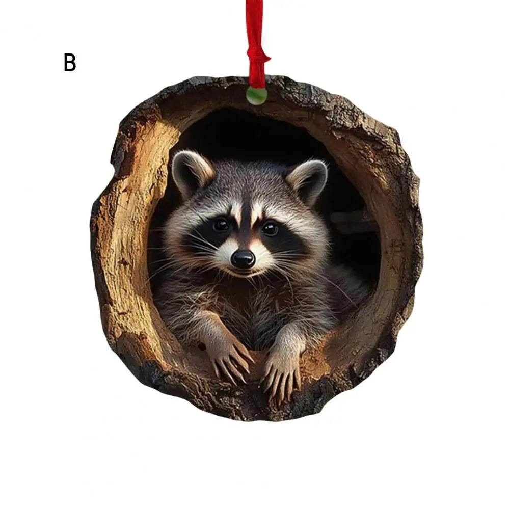 Cute Forest Animals Christmas Ornaments - Image 42