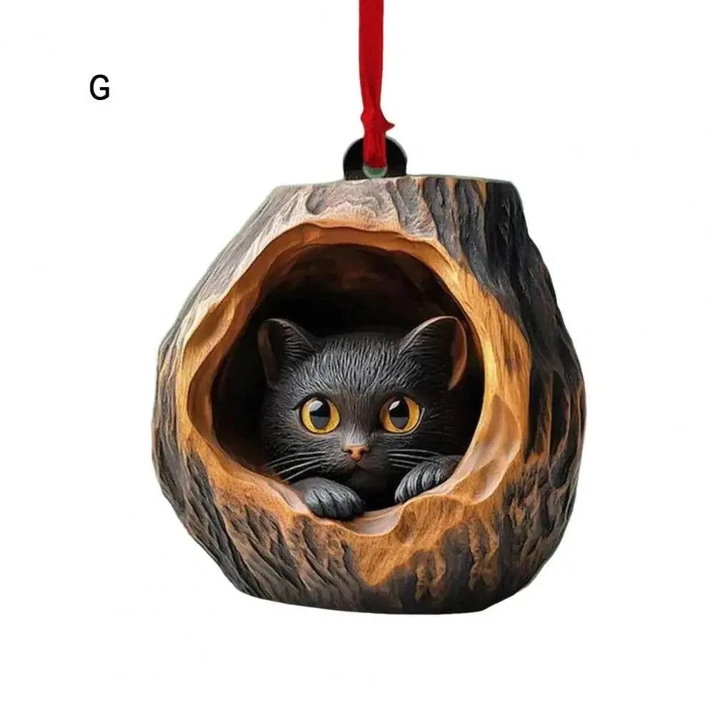 Cute Forest Animals Christmas Ornaments - Image 47