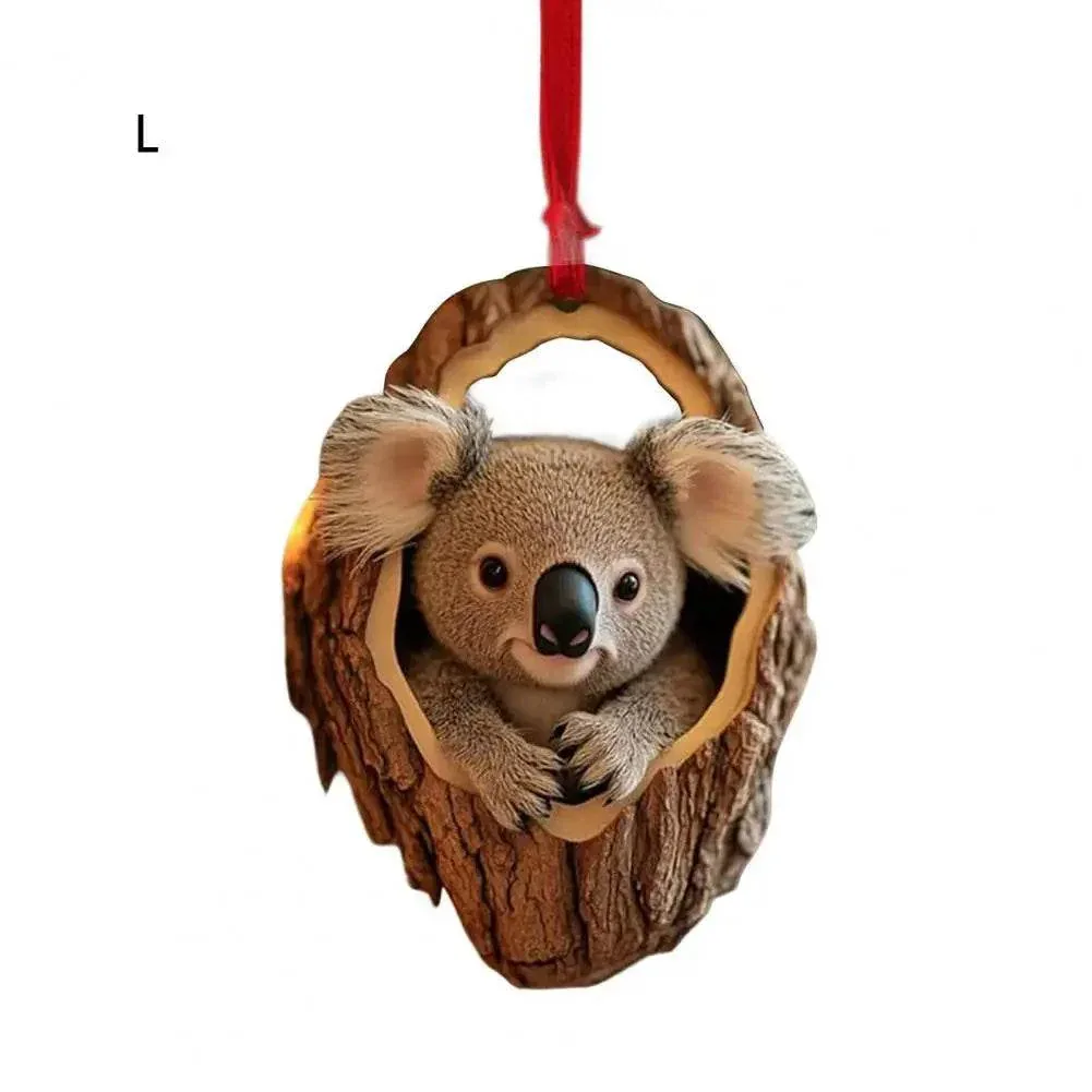 Cute Forest Animals Christmas Ornaments - Image 52