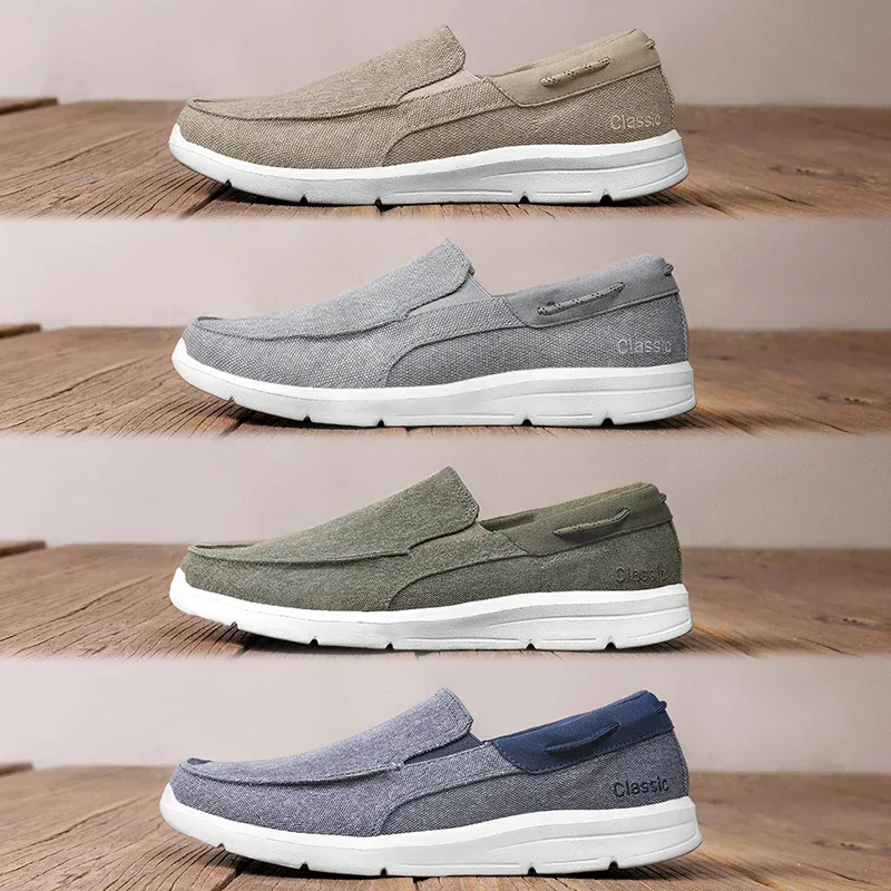 Classic Lightweight Canvas Loafers - Image 19