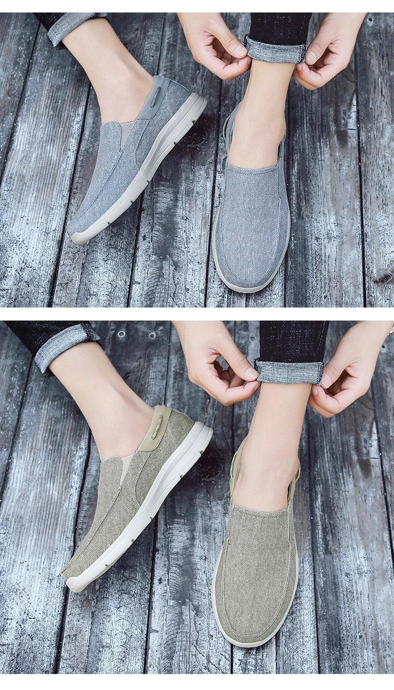 Classic Lightweight Canvas Loafers - Image 21