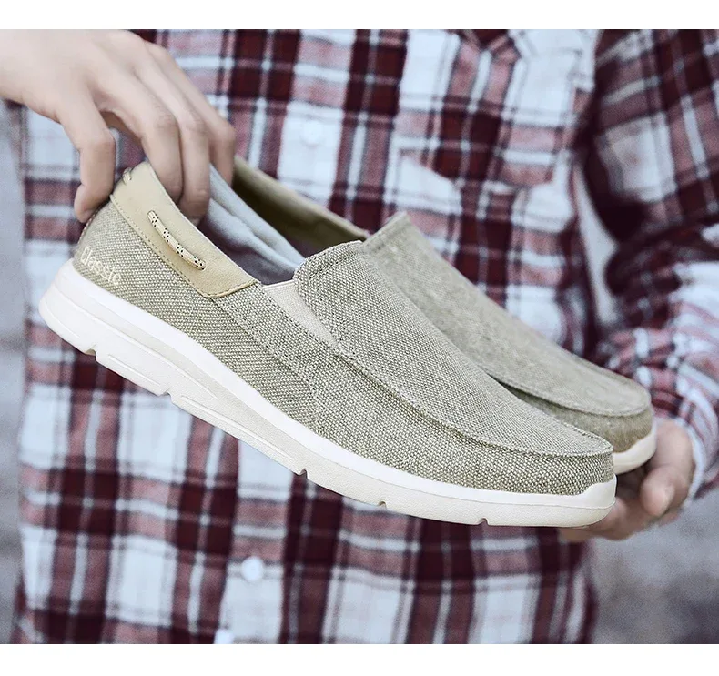 Classic Lightweight Canvas Loafers - Image 22