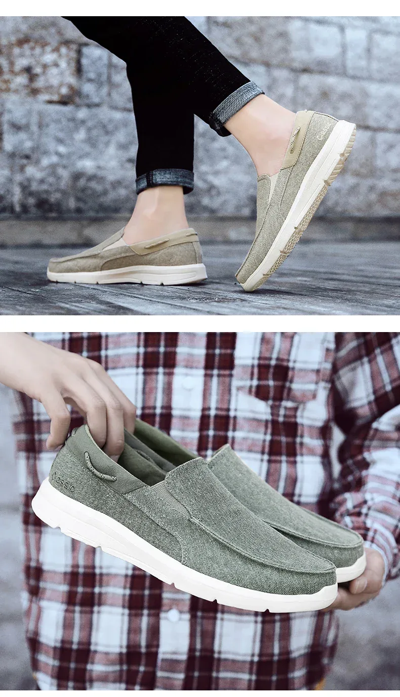 Classic Lightweight Canvas Loafers - Image 24
