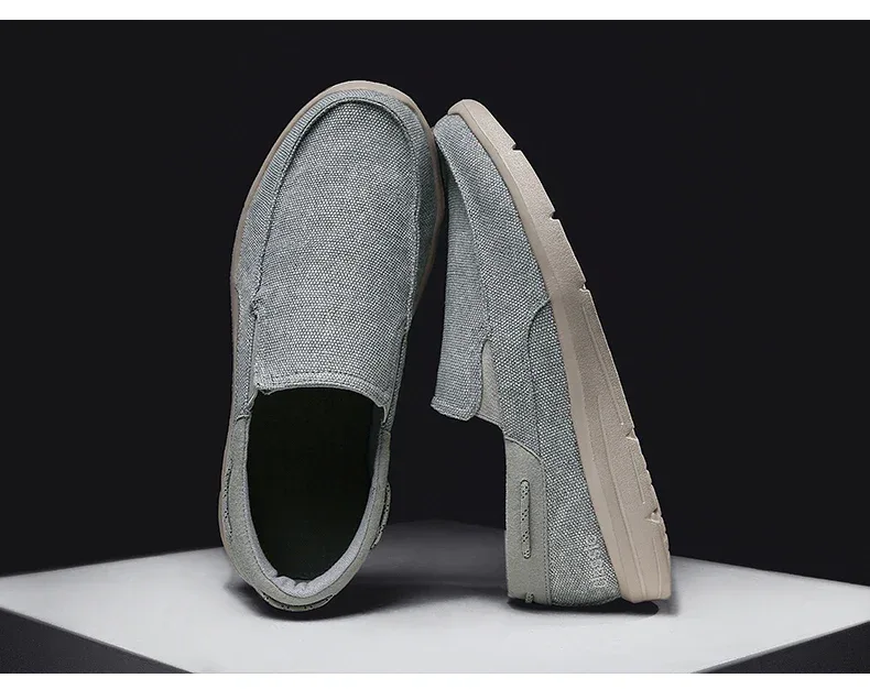 Classic Lightweight Canvas Loafers - Image 34
