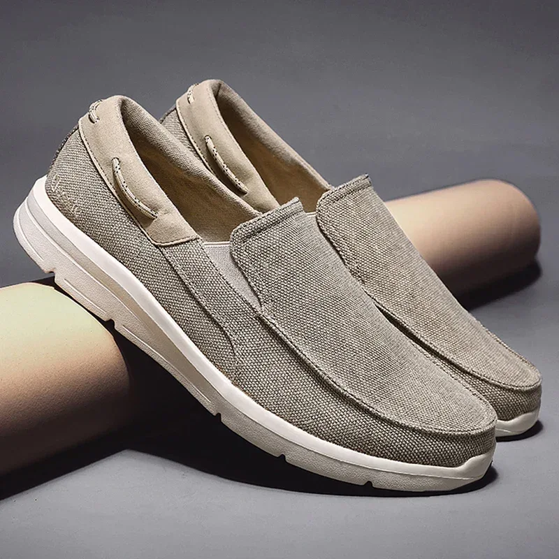 Classic Lightweight Canvas Loafers - Image 35